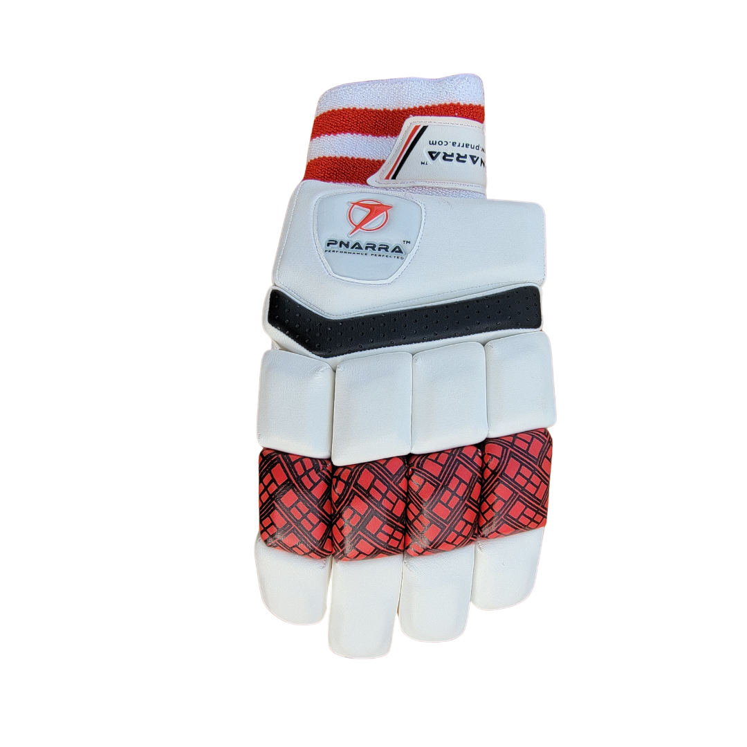 PNRRA batting gloves front, secure fit, premium material.