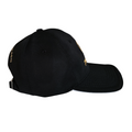 PNARRA Black Athletic Cap – Lightweight design for outdoor activities.