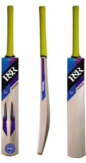 P&R Thunder Premium English Willow Cricket Bat