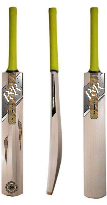 Premium Grade 1 English Willow Cricket Bat with 7-10 straight grains, hard-pressed for powerful strokes.