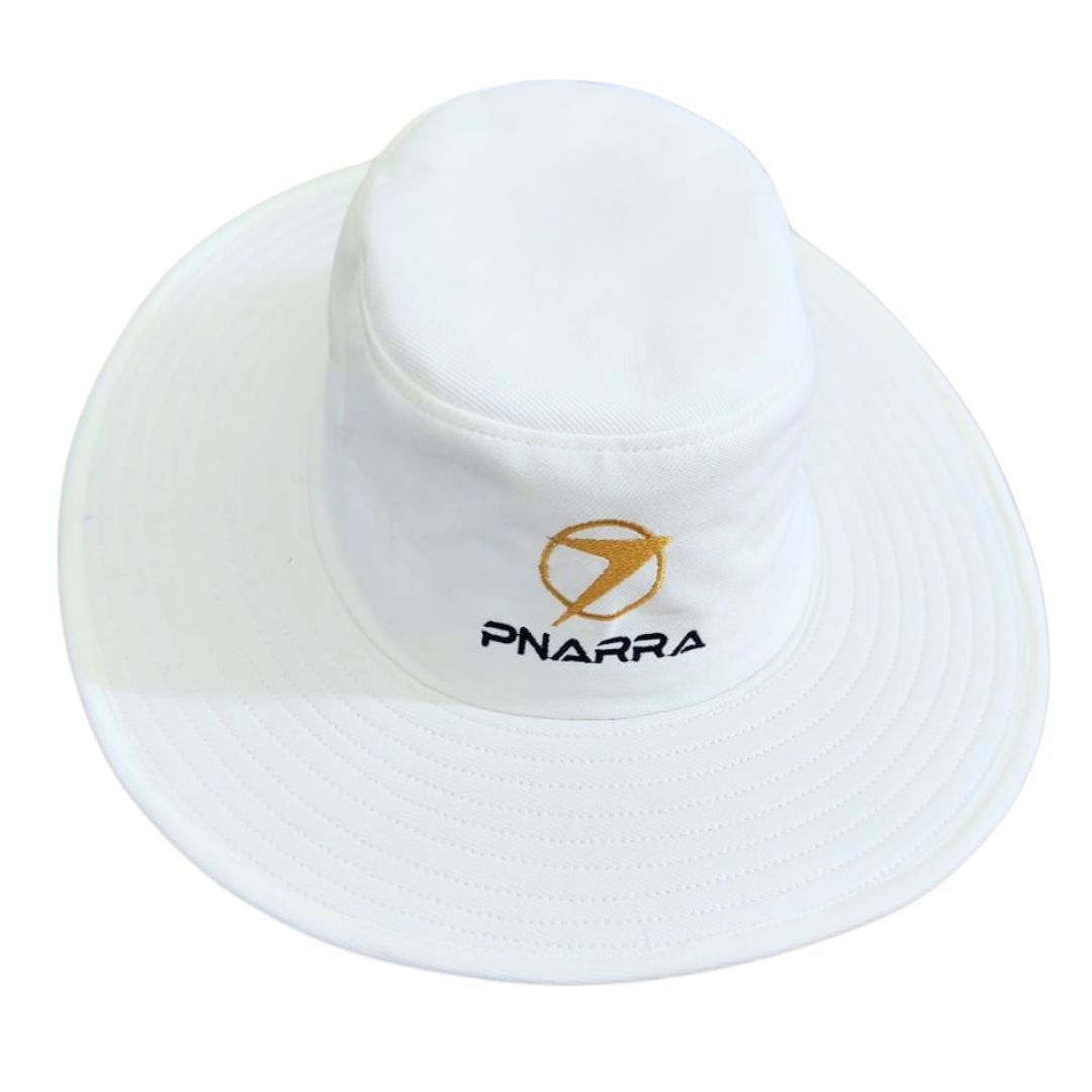 Premium-quality hat with PNARRA logo, modern design, breathable air vents, and available in S, M, L sizes.