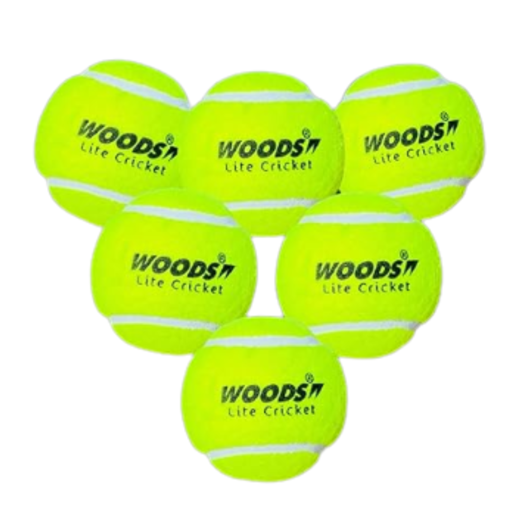 Original WOODS Hard Tennis Cricket Balls