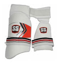 SS AEROLITE Thigh Guard JUNIOR in Youth and Boys sizes, designed with a lightweight material for comfort and mobility. Provides optimal protection against high-impact deliveries with breathable padding and durable construction for long-lasting use. Features a secure and comfortable fit for young players.