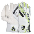  Premium PVC Cuffs Cricket Gloves with durable high-quality PVC material for strength and longevity, featuring rubber grip palm facing for enhanced control.