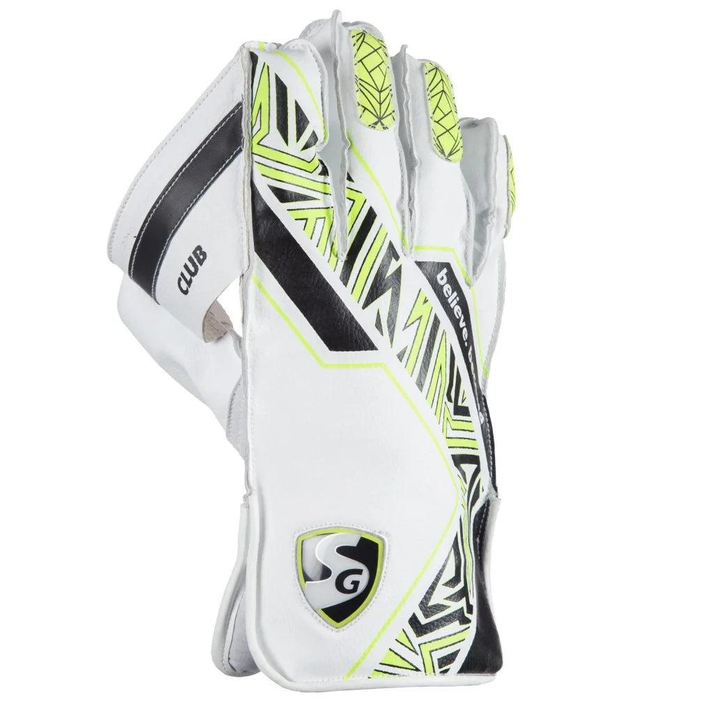  Premium PVC Cuffs Cricket Gloves with durable high-quality PVC material for strength and longevity, featuring rubber grip palm facing for enhanced control.