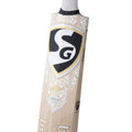 Tested for Leather Ball: Image of the bat being tested with leather balls to ensure its high durability and performance in professional matches.