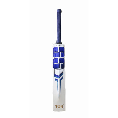 SS Sky MS Cricket Bat - SH, featuring a flat toe design, suitable for players who prefer a traditional style.